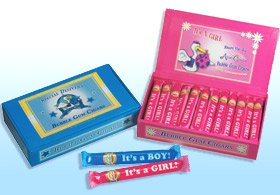 Birth Announcement Bubblegum Cigars Boy [36Ct Box] #TOP9