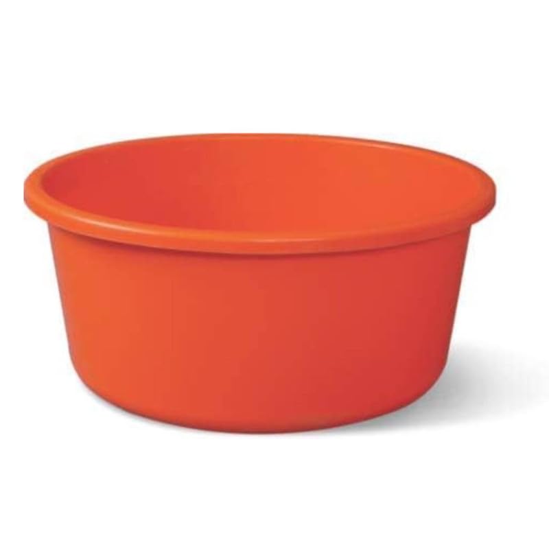 Unbreakable Plastic Tub 80L Heavy Duty Large Capacity Storage Laundry Gardening Feeding Construction Bath Tub Strong Thick Material for Home Commercial and Outdoor Use-image-3