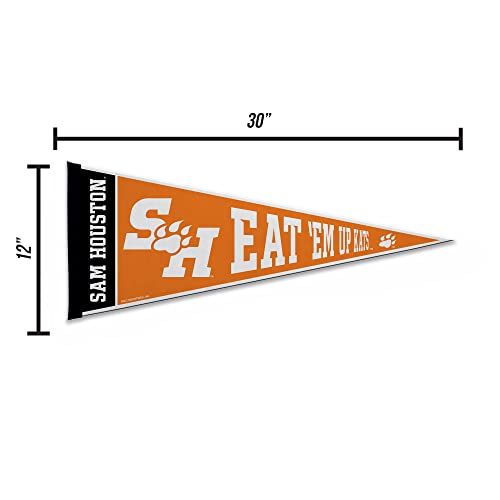 Image of Rico Industries NCAA Exclusive 12 inch x 30 inch Felt Wall Decor Pennant - Great for Home /Bed Room /Man Cave Decor