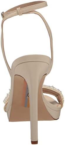 Sam Edelman Women's Jade Heeled Sandal, Modern Ivory Perla, 10 | Image 2