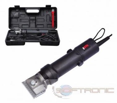 Maletín con tosacavallo 350 W Esquiladora para caballos con Lamine 230 V y cepillos de repuesto