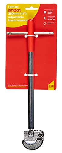 Am-Tech Verstellbarer Standhahnmutterschlüssel, 11 Zoll (28 cm) – Ansicht 2