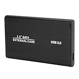 Yoidesu Ultra Slim Portable External Hard Drive, USB 2.0 External Hard Drive Enclosure, for Win 7, 8, 10, Vista, Win XP, OS X 8.X and Higher,Mobile Hard Disk for Computer PC Travel (160GB)