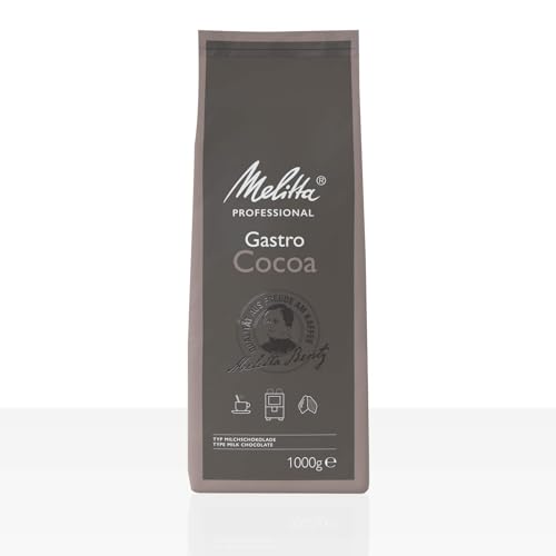 Melitta Kakao für Kaffee-Vollautomaten, Zubereitung mit Wasser oder Milch, Glutenfrei, 1 kg