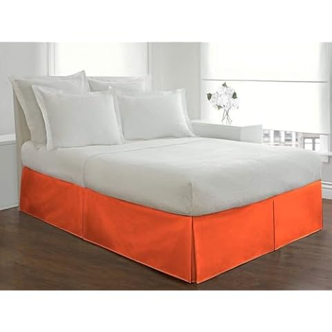 High Lane Bedding Orange Bed Skirt Cover