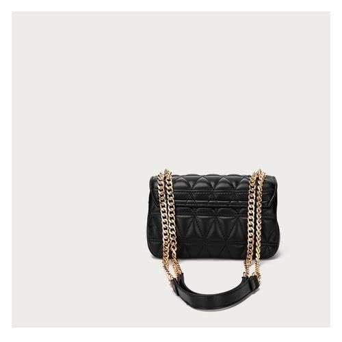 ICE CLUB Women Stitched Cross-Body Bag With Metal Handle One Size Black