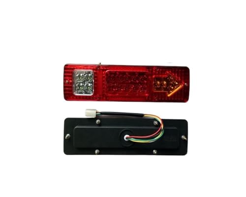 Clignotant intégré et feu stop pour moto et tricycle électrique 12V 48V 60V