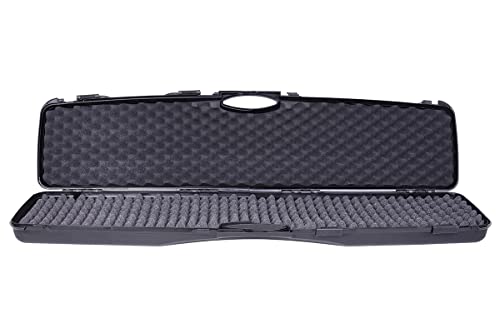GSG Waffenkoffer 113x29,5x11cm mit Schaumstoffeinlage mit Ösen Langwaffenkoffer Gewehrkoffer Transportkoffer Schutzkoffer Schaumstoff Hartschale Fotokoffer Kamerakoffer