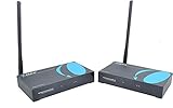 OREI Wireless HDMI Transmitter Extender Receiver HDbitT Supports Full HD 4K @ 30Hz with IR - Upto 600 FT