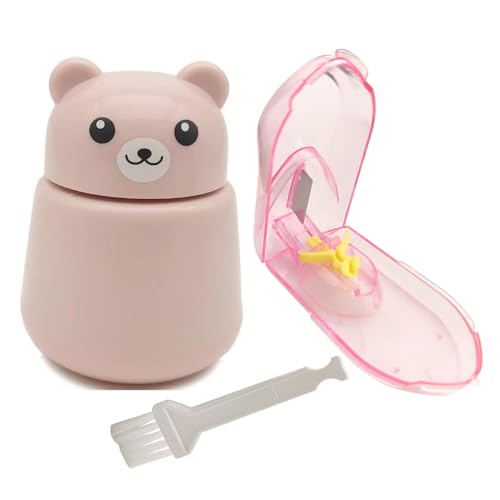 CoaGu Bear Pill Crusher & Splitter Kit - BPA-Free Combo for Pills/Tablets, FDA-Compliant Fine Powder, Nursing Home & Travel