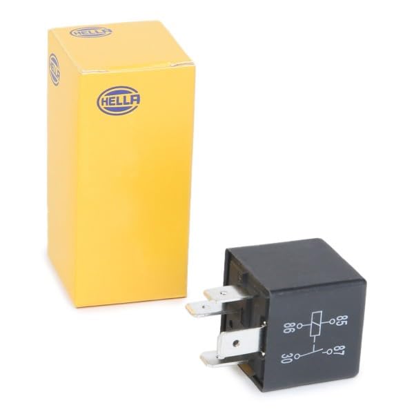 Relè HELLA 24V - 5 Poli, Contatto Di Commutazione, Per Auto E Veicoli - Foto 3