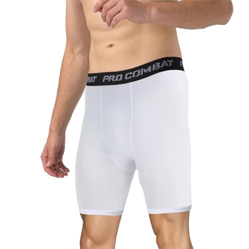 CHUUMEE Shorts masculinos de compressão, elastano, roupa íntima, esportes, desempenho atlético, cama