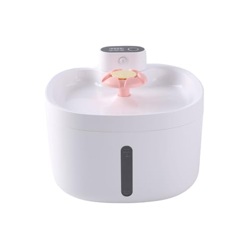 Fuente de Agua inalámbrica para gatos 2.6L con batería recargable miniatura 2