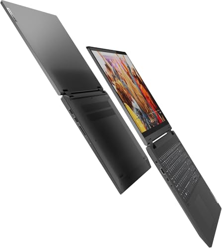 Image of Lenovo IdeaPad Flex 5 15.6 Inch FHD Touchscreen Laptop, Backlit Keyboard, Fingerprint Reader, Intel 11th Core i5-1135G7, Quad-Core Processor, 8GB RAM, 1TB SSD, Windows 11, Graphite Gray, WiFi 6