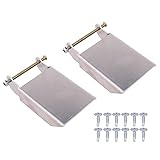 MOTOKU Front Storage Lid Hinge Bracket Repair kit for Polaris Sportsman 450 570 850