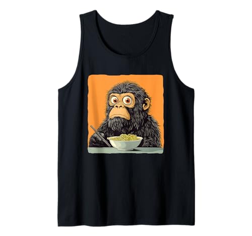 Bigfoot Ramen Funny Noodles Japan Kids Men Women Tank Top