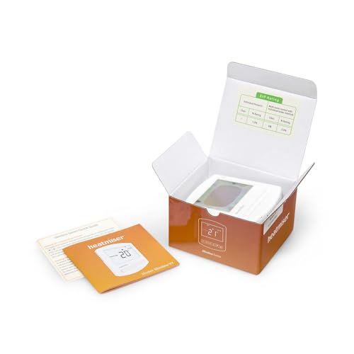 Thermostat programmable Heatmiser Slimline V4 filaire 230V LavaTap