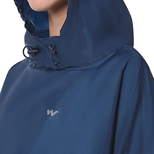 Wildcraft Polyester Navy Hypadry Unisex Standard Length Rain Poncho (41303) -Medium 3