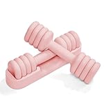 YOTTOY Adjustable Dumbbell Set of 2, 4-in-1 Hand Weights for Women at Home, Compact Free Weights Dumbbells Set with Soft Grip and Base, 2-5 lbs Each for Home Gym