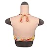 Formes mammaires en Silicone - Col Haut Travestis Formes Lifelike Seins Seins Faux - Formes mammaires réalistes Boobs Faux pour Crossdressing Crossdresser Costume transgenre (Coupe C),A #5