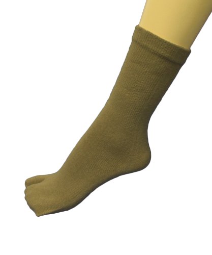 COUVER Men's Flip Flop, Split toe Socks(Quarter - Midcalf), Tabi Big Toe Socks2