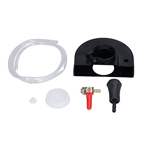 Respicefinem Angle Grinder Dust Cover 120Mm Diameter 14. 0×10. 0×6. Angle Grinder Dust Cover Water Outlet Grinding Dust Shroud With 4In High Hardness Angle Grinder Dust Cover