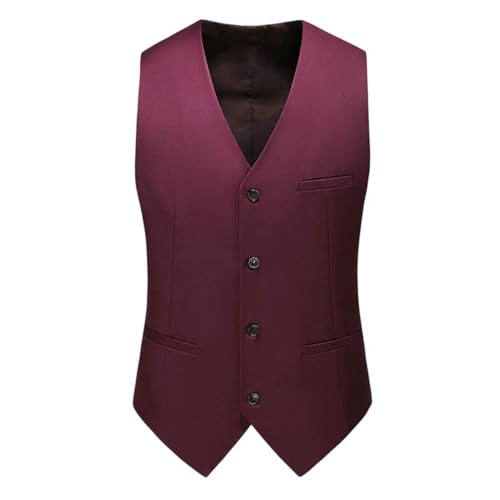 Chaleco de negocios slim fit negro formal ejecutivo para traje de caballero
