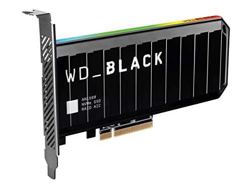 Image of Western Digital WD BLACK 1TB AN1500 NVMe Internal Gaming Solid State Drive SSD Add-In-Card - Gen3 PCIe, Up to 6500 MB /s - WDS100T1X0L