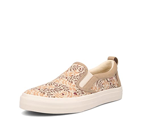 Image of Taos Rubber Soul Slip-On Women's Sneaker - Fresh and Clean Canvas Design with Effortless Style, Removable Footbed and Arch Support - Elevated Comfort for All-Day Fashion