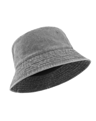 Image of Zylioo XL XXL Bucket Hat for Big Heads, Washed Cotton Sun Hat | Roomy L-XXL Fit With Washed Cotton Comfort, Easy To Fold For Fishing, Beach, Hiking, Travel, And Summer Wear