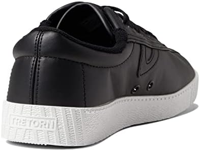 TRETORN Women's Nylite Original Sneakers, Black, 7 | Image 3