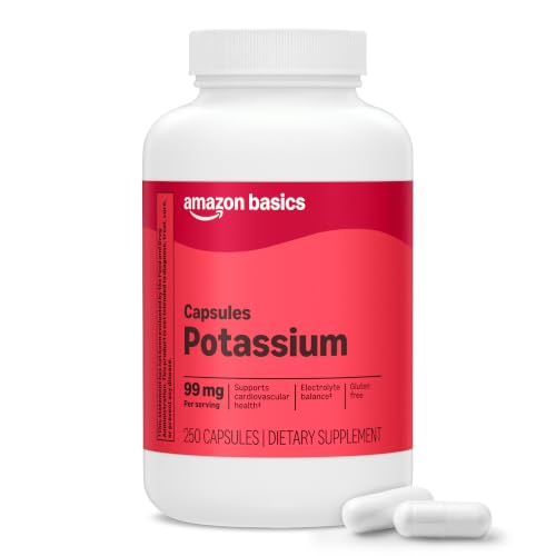 Amazon Basics Potassium Heart Health...