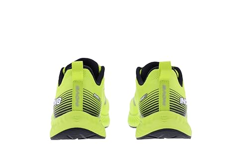 inov-8 Men's RoadFly Sneaker, Lime/Black/White, 94