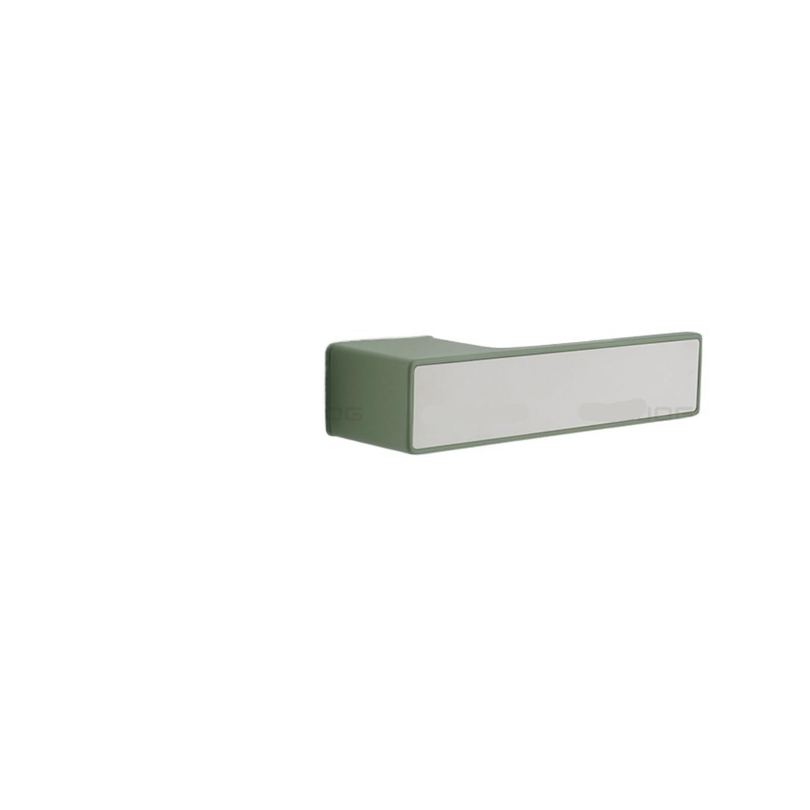 NYRXRYTCA One Word Silent Magnetic Bedroom Door Lock Italian Gray Key Hole Minimalist Ecological Door Lock Square Style(Millet green)