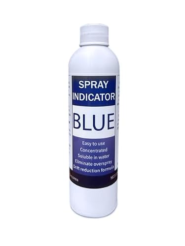 EcoColorants Spray Indicator Blue (8 oz) - Blue Concentrated Spray Pattern Indicator for Turf Areas - Eco-friendly, Made in USA