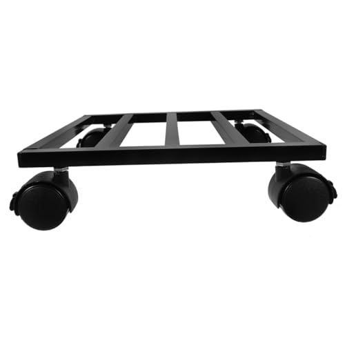 LAPYAPPE キャスター付きガーデンポットムーバー 花台スタンド 屋内外対応 大型対応転ホイール付き安定設計プランター台車