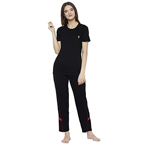 Image of Mack Jonney Cotton Blend Track suit Co-ord Set For Women-VJ WNS-010