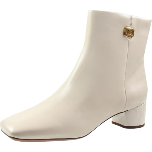 Franco Sarto Womens Noah Classic Ankle Boot Chalk White 8 M