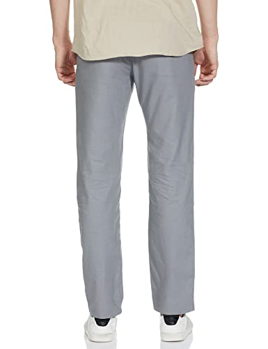 Image of Marks & Spencer Regular Fit Linen Rich Chino Trousers