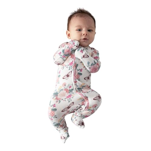Image of Posh Peanut Convertible Baby Sleepers - Boys Footless Baby Pajamas with 2 Way Zipper for Easy Diaper Changes