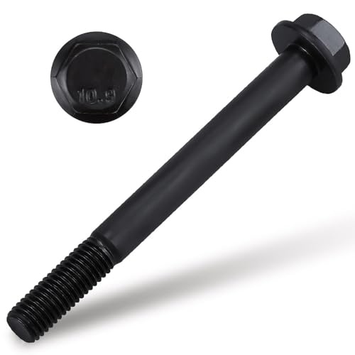 Tornillos hexagonales con brida M10 de acero 10.9 para automoción