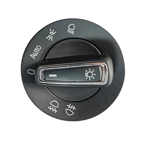 Interruptor de faros con control antiniebla y conector 5GG941431D para Golf y Polo