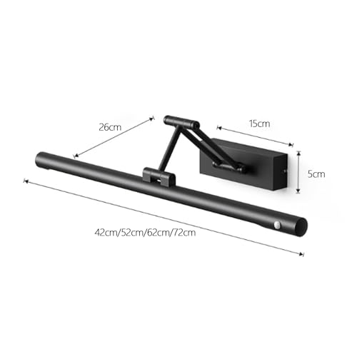 Lámpara de pared LED interior con sensor movimiento de 120° y aplique de baño impermeable 6