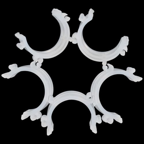 Image of Kyuionty 50 Pcs Sewing Bobbin Clips, Clear Thread Holder