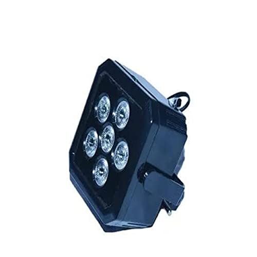 Image of DAYBETTER DJ LED Par Flood Light with 6 LED for Home Party Festival Lighting with 24 Key Remote Control Disco Stage Light DJ (Multicolor) | NW-Z-25