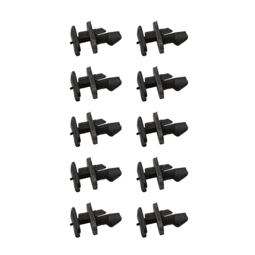 Homeponnew Clips de ajuste para parabrisas y embellecedores de parabrisas serie 5 y 7 (paquete de 10) - Sujetadores de plástico para modelos E32, E34 y Z1, OEM 51711928946
