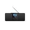 Philips R8805/10 Internetradio, DAB+ Radio met Spotify Connect (Bluetooth, Sleeptimer, Dubbel Alarm, Qi-Oplaadpad voor Draadloos Opladen, USB) Zwart
