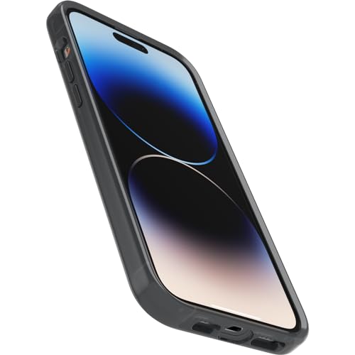 Image of OtterBox - Clear iPhone 14 Pro Max Case (ONLY) - Made for Apple MagSafe, Scratch-Resistant Protective Phone Case, Sleek & Pocket-Friendly Profile (Obsidian)