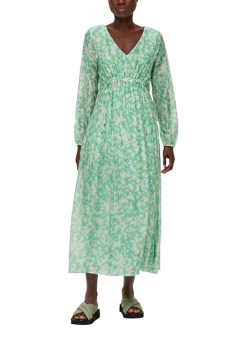 s.Oliver BLACK LABEL Women's Maxi Kleid, Green, 46