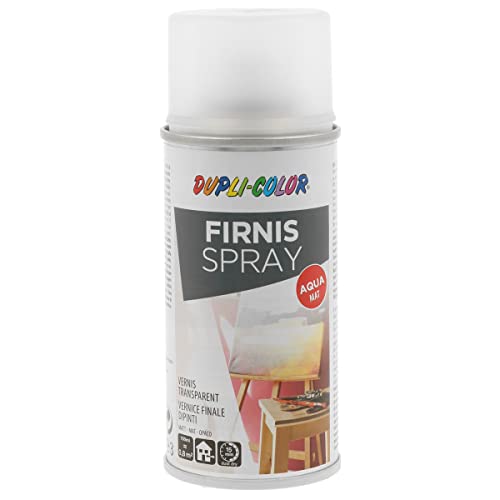 DUPLI-COLOR FIRNIS SPRAY AQUA Transparent matt 150 ml - Klarlack – Ansicht 1